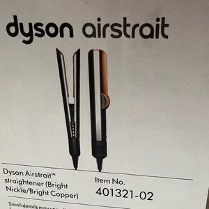 Dyson Airstrait hair straightener